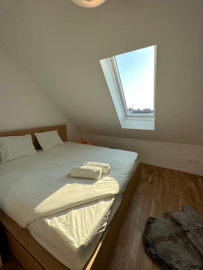 Contemporary Apartment With Stunning Views 20 فيينا المظهر الخارجي الصورة